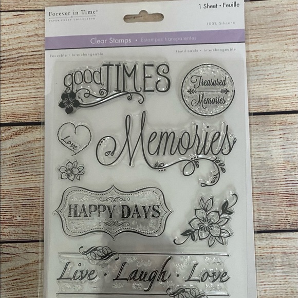 Forever in Time Clear Stamps - Picture 1 of 3